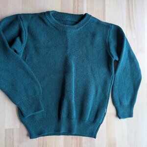 Little Sleepies Play Sweater - 4T Emerald Knit Sweater